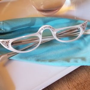 Vintage Mother of Pearl Reading Glasses!